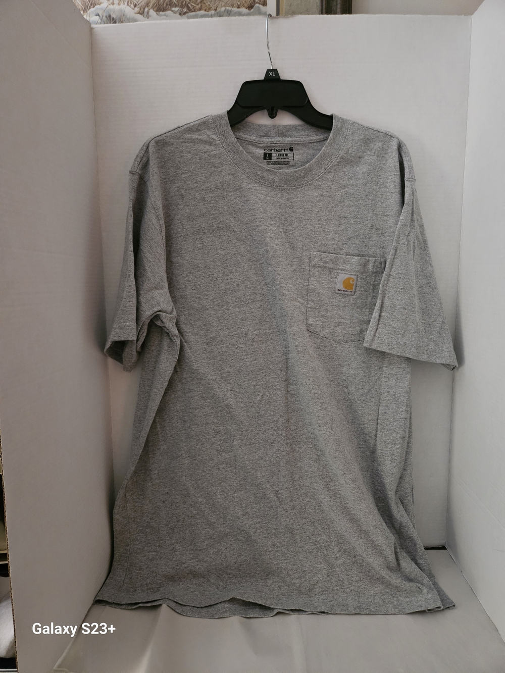 Carhartt Men’s Short Sleeve Pocket T-Shirt - Grey